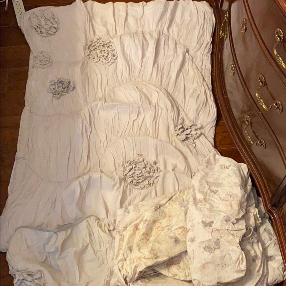Restoration Hardware crib bedding set